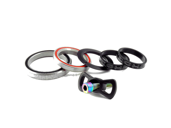[ FREE shipping ] ECHO Tapered Headsets with TI bolts for Trial Bikes