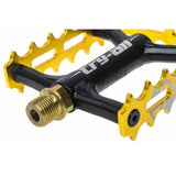 [ FREE shipping ] Try-All NoWar Titaninum Caged Pedal for Bike Trials Biketrial